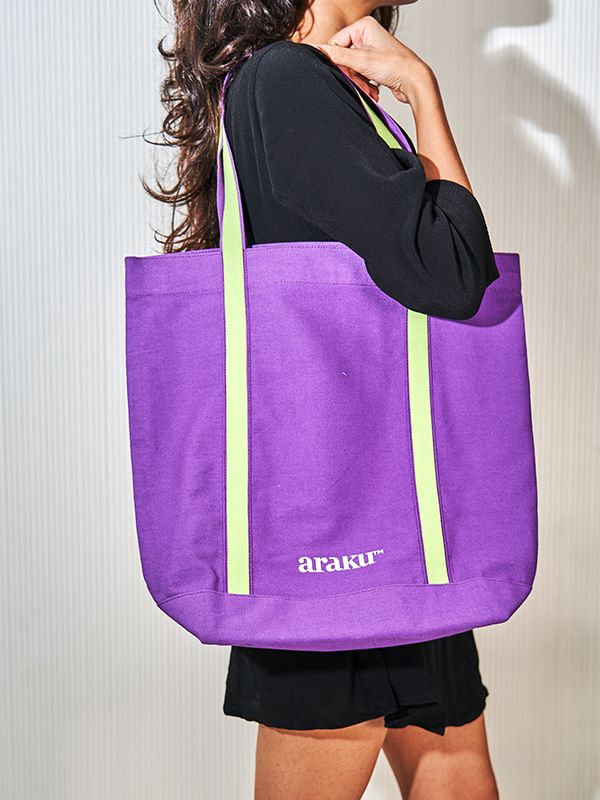 Araku Tote Bag Purple