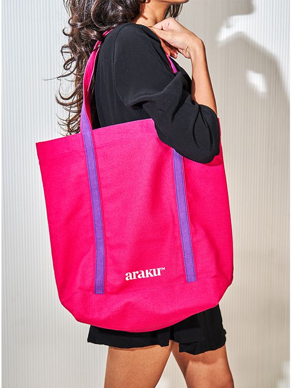 Araku Tote Bag Pink