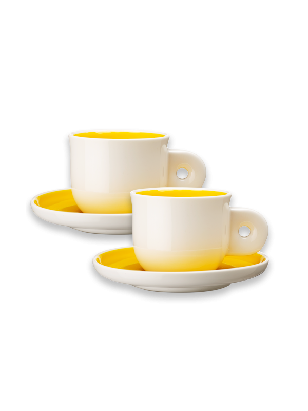 Yellow Espresso Cups